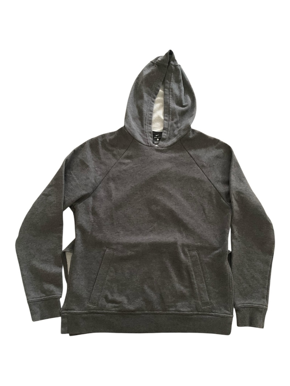 Nike Charcoal Gray Hooded Pullover Sweatshirt